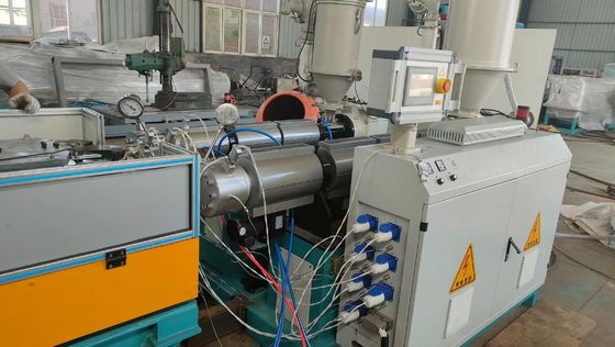 Flexible Plastik-HDPE Frischluft-doppel-wandige gewölbte Rohr-Verdrängungs-Linie