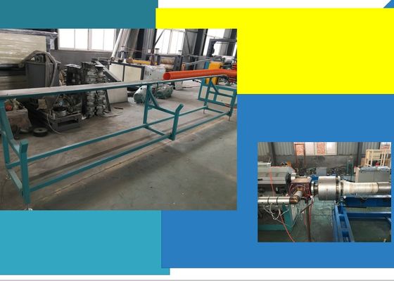Rohr-Verdrängungs-Linie Kunststoffrohr-Fertigungsstraße PVC-40kg/H