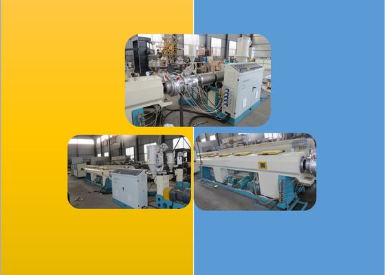 CER SS verdoppelt Schraube PPR HDPE gewölbte Rohr-Maschine