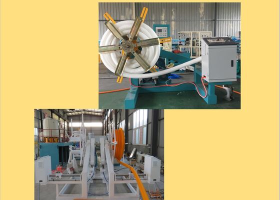 Integrales 100kw 12m/Min Corrugated Drain Pipe Extruder