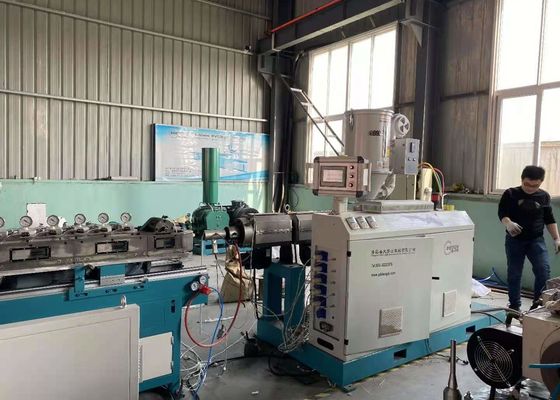 15-24m/Min Single Wall Corrugated Pipe Maschine Plastik-PVC-Rohr PET-pp.