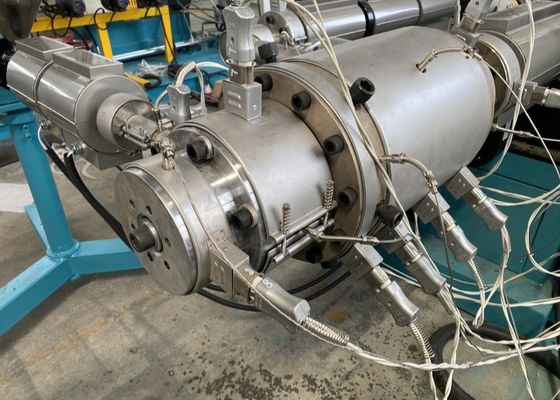 PET Rohr-einzelne Schrauben-Verdrängungs-Maschine 600kg/H sogar Plasticization