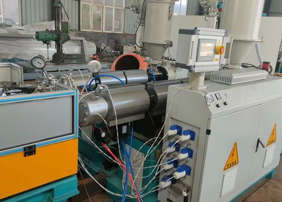 Flexible Plastikfrischluft-doppel-wandige gewölbte Rohr-Verdrängungs-Linie