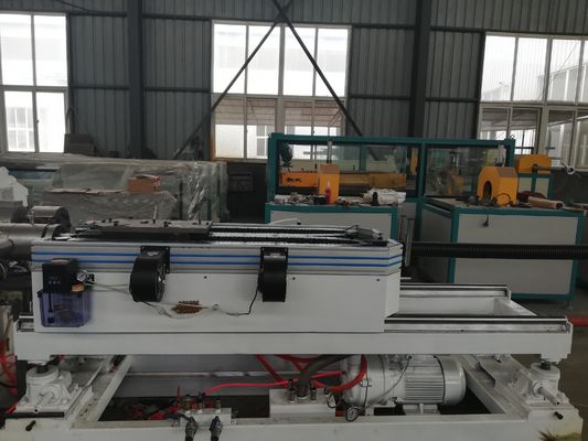 50-80kg/h HDPE/PP/PVC doppel-wandige gewölbte Rohr-Verdrängungs-Linie