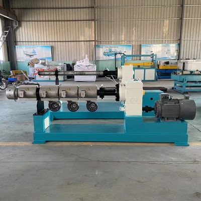 einzelne 80-150kg/H Schraubenzieher-Maschine für PET DES HDPE-pp. einzelne Wand-gewölbtes Rohr