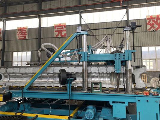 HDPE pp. 315mm gewellte Rohr-Verdrängungs-Linie, die Maschine herstellt