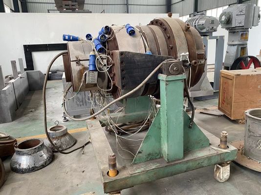 Benutzte einfache Operations-Kunststoffrohr-Fertigungsstraße für HDPE PPR Rohr