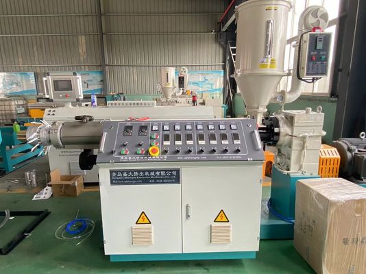 Loch-Verdrängungs-Kunststoffrohr-Fertigungsstraße Siemens multi für PET/PVC