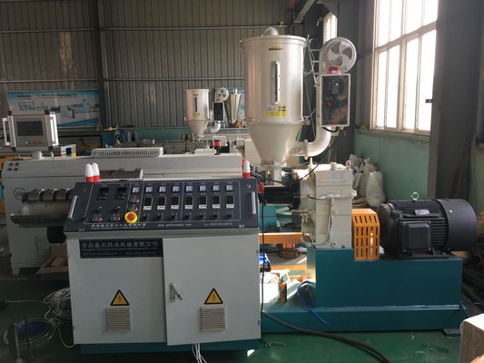 HDPE-Rohr-Fertigungsstraße-konische Doppelschraube Siemens-Motor100kg/h