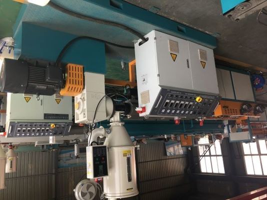 Linie 100kg/H Plum Blossom Plastic Pipe Production für begrabenen Faden-Kabel-Schutz