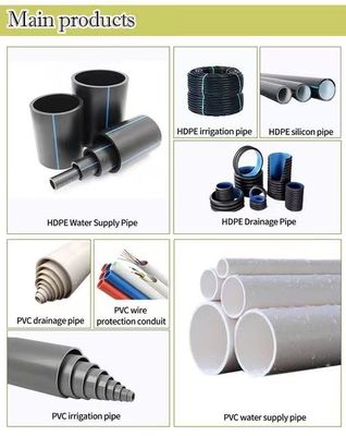 Plastik-PVC-Abwasser-elektrischer Leitungsrohr-Extruder vollautomatisch