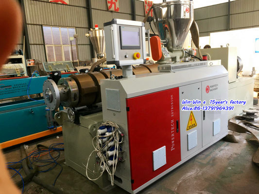 PET Rohr-Verdrängungs-Linie PET-HDPE PPR Rohr, das Maschine Plastikextruder herstellt
