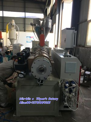 PET Rohr-Verdrängungs-Linie PET-HDPE PPR Rohr, das Maschine Plastikextruder herstellt