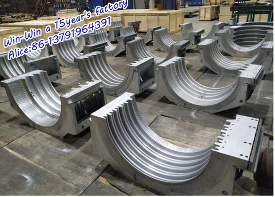 Tragmauer HDPE Spiralen-Wicklungs-gewölbte Rohr-Verdrängungs-Fertigungsstraße