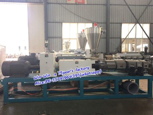 PP PE PVC-Rohrherstellungsmaschine Produktionslinie Einzel- oder Doppelschnecken-Wellrohr-Extrusionslinie