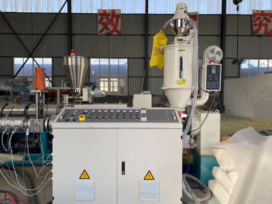 Kleiner Kunststoff-HDPE-PE-Wasserversorgungsrohr-Extruder HDPE-Rohr-Extrusionslinie