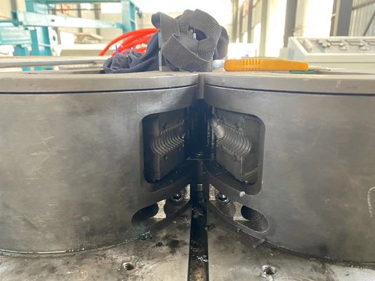 Kunststoff PE PP einwandige Wellrohr-Extrusionslinie für Waschbeckenschlauch
