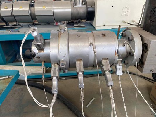 Kunststoff-HDPE-PP-Rohr-Einschnecken-Kunststoff-Extrusionsmaschine Extrusionslinie