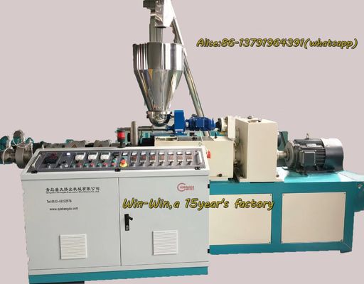 PVC-PE-Kunststoffrohr-Extruder, der Maschine für doppelwandiges Wellrohr herstellt