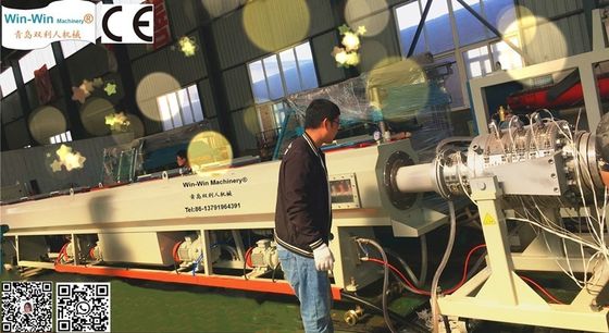 Elektrische Leitung PVC-Rohr-Extrusions-Produktionslinie Tiefe Schraube