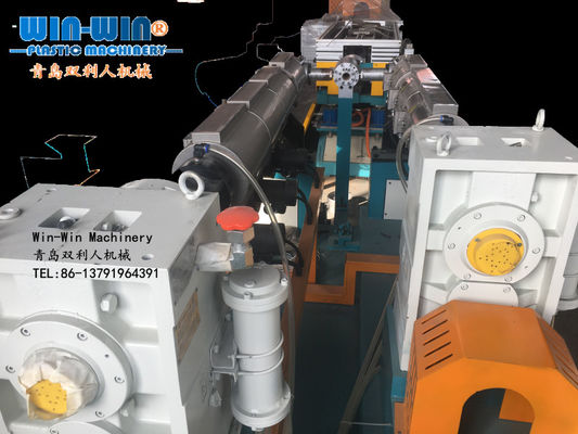 PVC-PE-Kunststoffrohr-Extruder, der Maschine für doppelwandiges Wellrohr herstellt