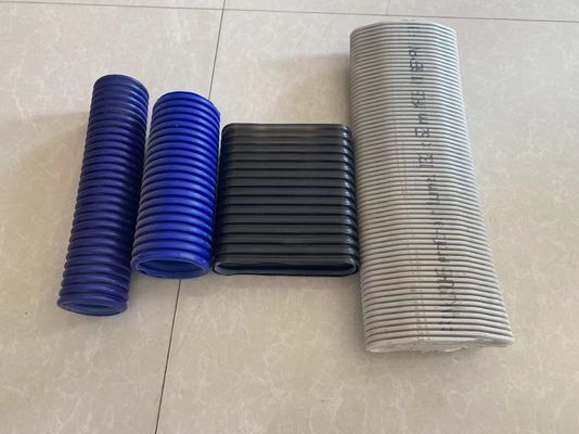 Flexible Plastik-HDPE Frischluft-doppel-wandige gewölbte Rohr-Verdrängungs-Linie