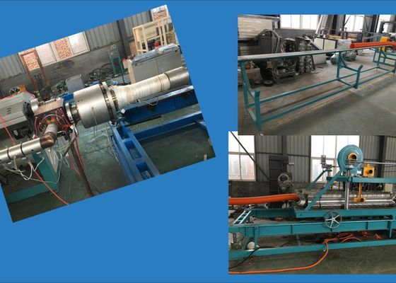 HDPE doppel-wandige gewölbte Rohr-Maschine