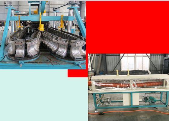 PET 35kg/H pp. gewölbter Rohr-Extruder