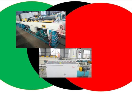HDPE Doppelkunststoffrohr-Verdrängungs-Linie schrauben-750mm