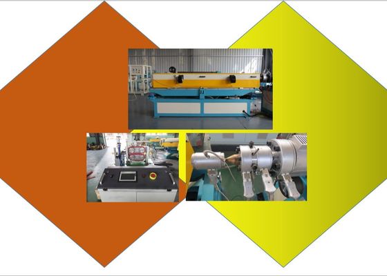 Einzelner Wand HDPE 550mm Plastikgewölbte Rohr-Maschine
