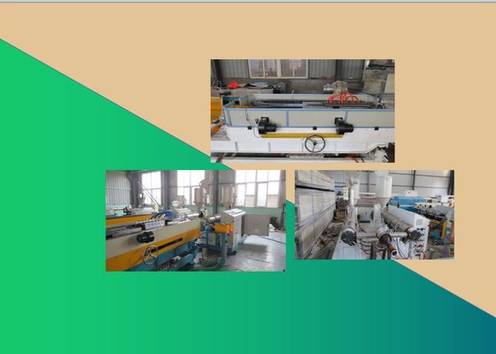 HDPE einzelne Wand-gewölbte Rohr-Maschine