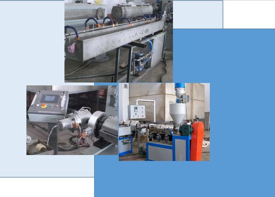 Pp.-HDPE Stahl-Draht-verstärkte Schlauch-Extruder-Maschinen-flexible Rohr-Maschine