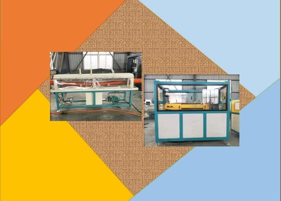 Tiefer Schraube 800Kg/H PLC runzelte Rohr-Verdrängungs-Linie