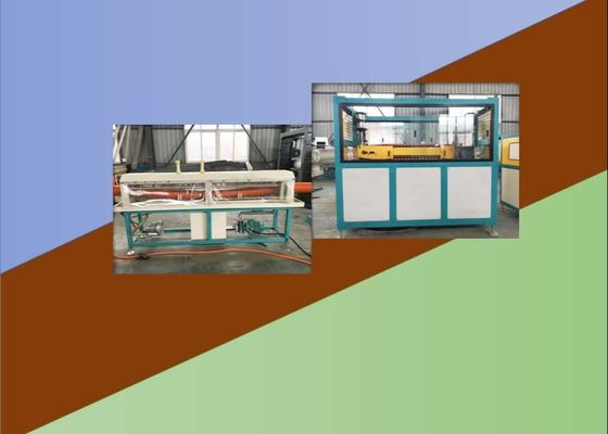 Einzelnes Inverter PVC der Schrauben-XPU ABB runzelte Rohr-Maschine
