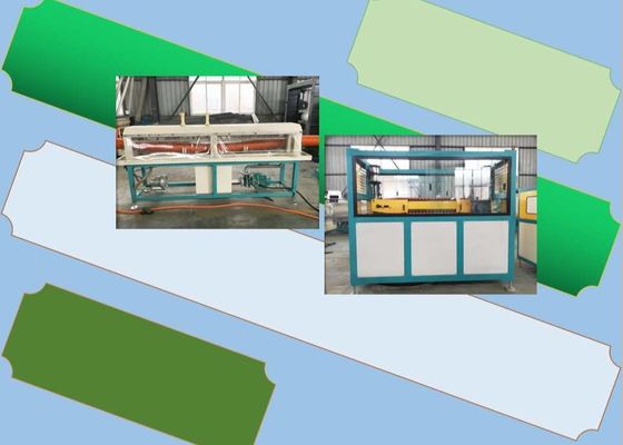 Einzelnes Inverter PVC der Schrauben-XPU ABB runzelte Rohr-Maschine