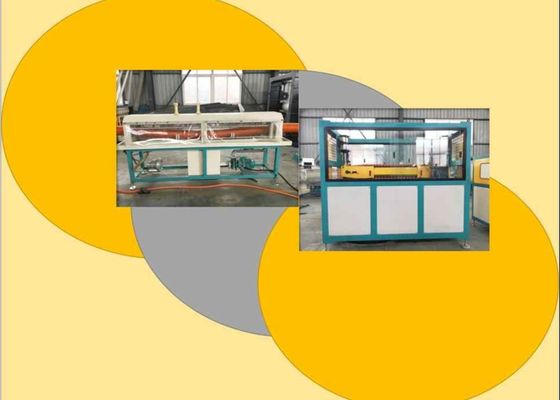 Gewölbter HDPE XPA ABB Inverter-flexible Rohr-Maschine