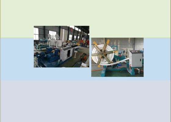 Doppelte PVC-Rohr-Verdrängungs-Linie der Schrauben-30kg/H 110mm