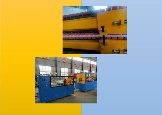 HDPE Schraube PLC 250kgh tiefes gewölbte Rohr-Verdrängungs-Linie