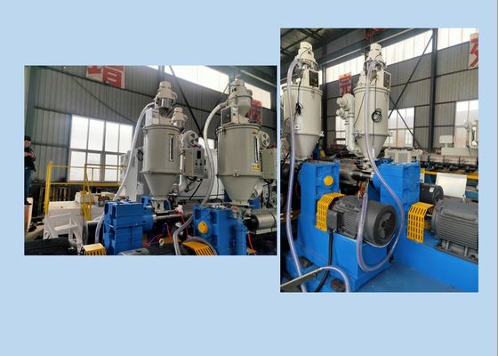 Rohr-Verdrängungs-Linie HDPE Solarenergie PLC PPR Plastik-