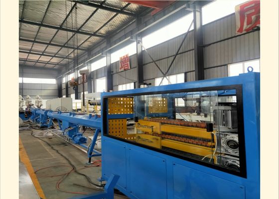 PLC HV940 drei Schicht HDPE Rohr-Verdrängungs-Linie PPR pp. leiten Verdrängungs-Maschine