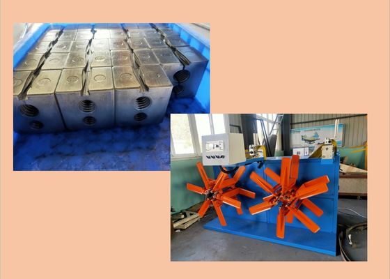 PVC 40r/Min runzelte Rohr-Verdrängungs-Linie 18.5kw