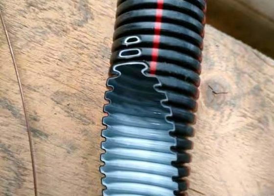HDPE einzelne Wand-gewölbte Rohr-Verdrängungs-Linie 20mm Durchmesser/Herstellungs-Maschine
