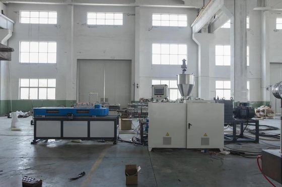 12m/Min 25mm pp. PVC runzelte das Rohr, das herstellt, Maschine/Maschine herstellt