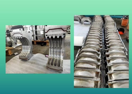 HDPE doppel-wandige Abwasserleitungs-Extruder-Maschine für Klempnerarbeit