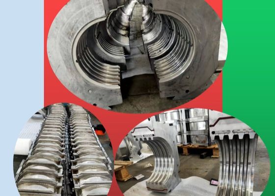 200mm PVC-PET doppel-wandiger gewölbter Rohr-Extruder