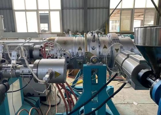 Rohr-Verdrängungs-Maschine HDPE PLC direkte 15m/Min 250kg/H