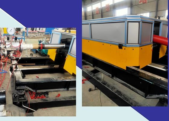 20-63mm pp. PET-HDPE gewölbte Rohr-Verdrängungs-Linie, die Maschine herstellt