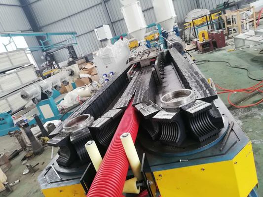 10-20 M/Min PVC-PET pp. einzelne Wand-gewölbte Rohr-Maschine