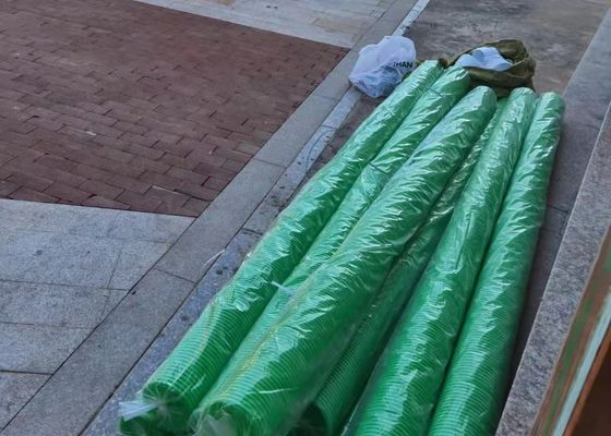Flexible Plastikfrischluft-doppel-wandige gewölbte Rohr-Verdrängungs-Linie