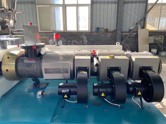 Plastik-PVC-Rohr-Verdrängungs-Linie Doppelschneckenextruder-Maschine konisches 250kg/Hr